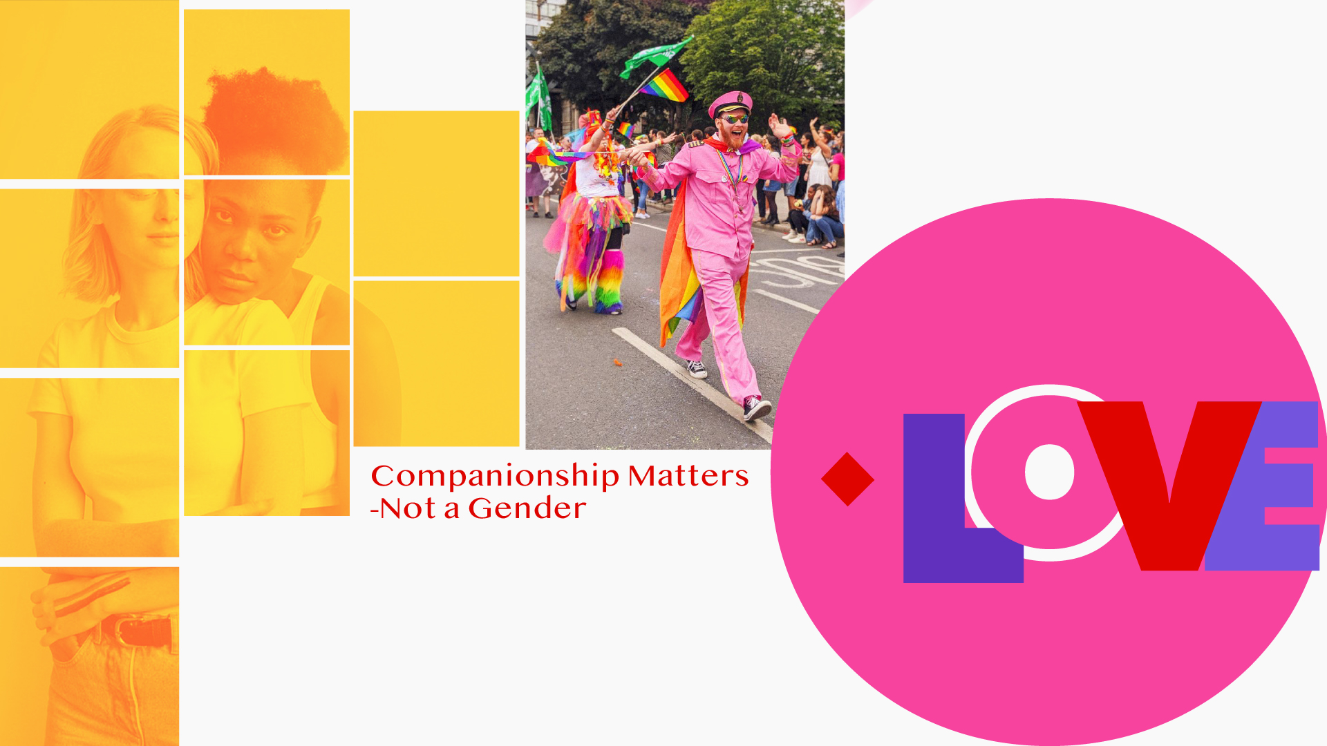 Two women embracing — The Soul Loves Equally campaign